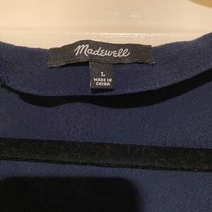 Madewell Navy Shift Dress